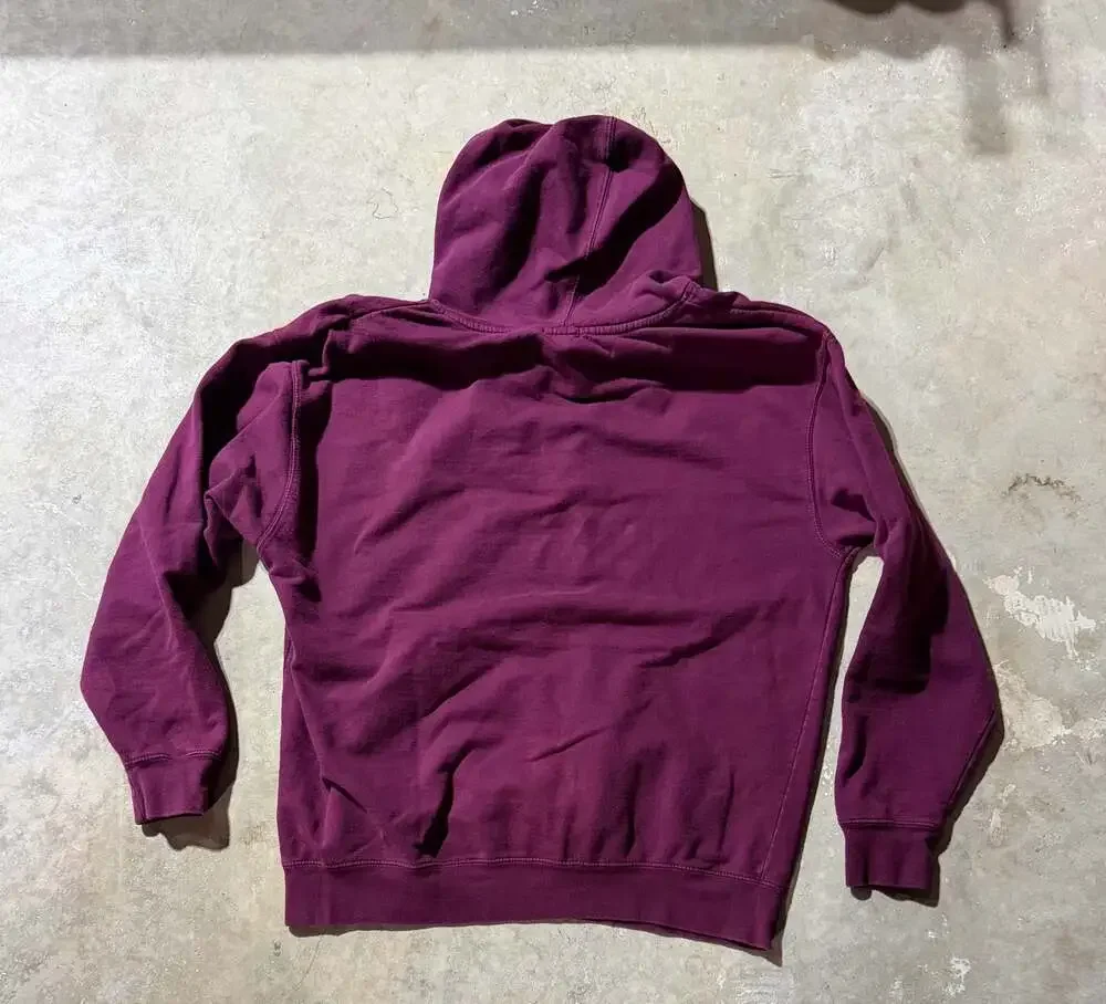 True Religion Logo Pullover Hoodie Maroon Size XL